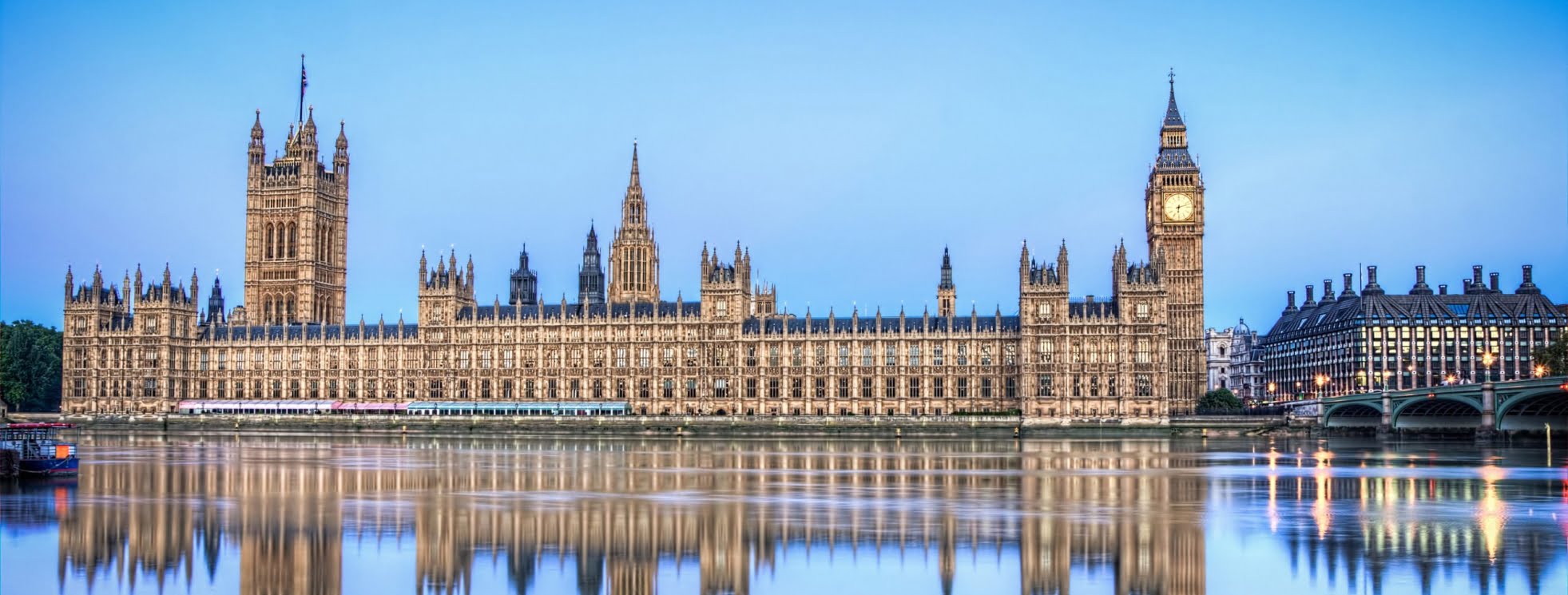 Parliament image to represent public affairs work from Principle consulting