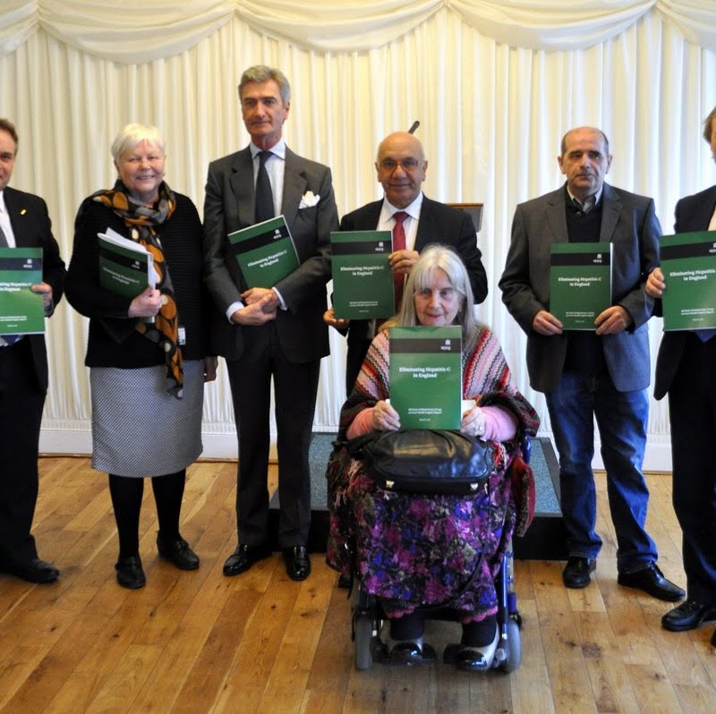 Hep C - Principle consulting client launching APPG report