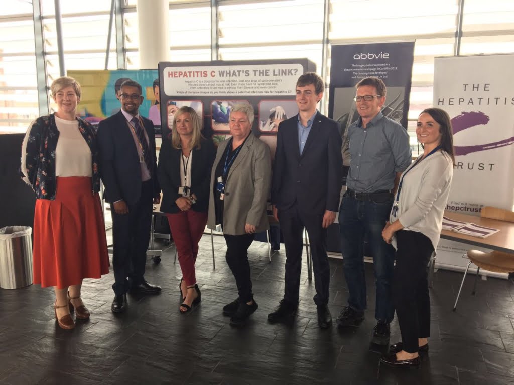 Principle consulting client The Hepatitis C Trust at the Welsh Assembly