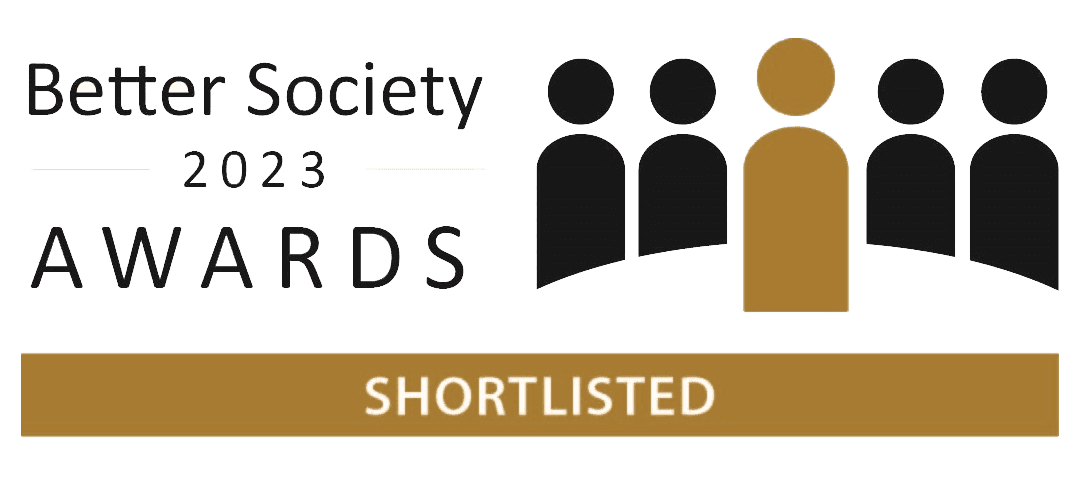 Better Society awards 2023 badge